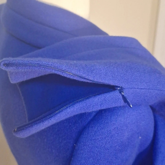 Escada Curacao blue  Loro Piana cashmere blazer SZ EU 34 - Picture 4 of 10